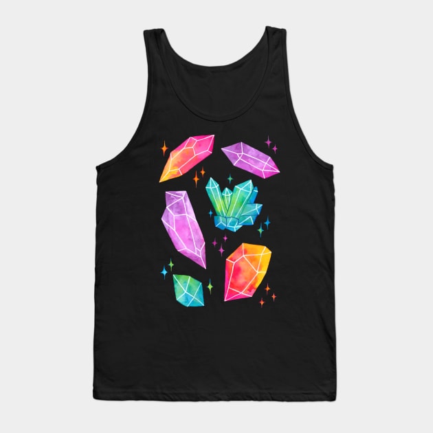 Watercolor Crystals | Nikury Tank Top by Nikury